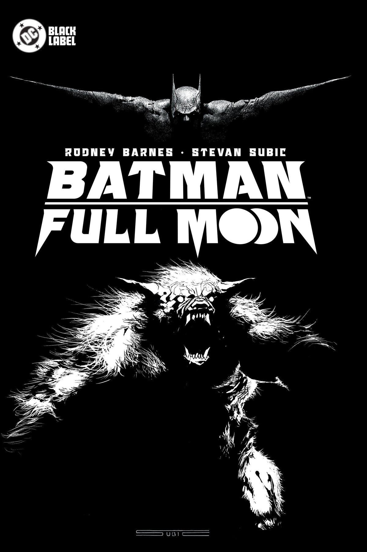 BATMAN: FULL MOON HARDCOVER