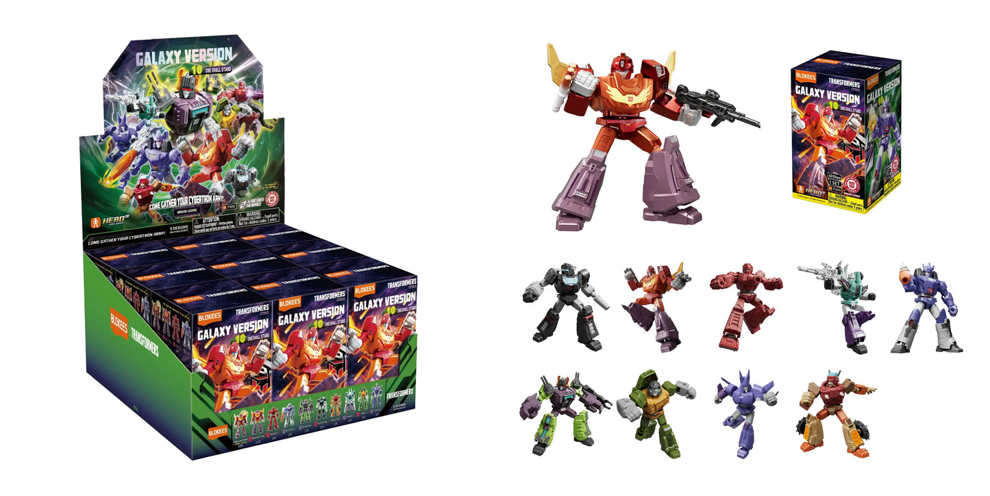 BLOKEES TRANSFORMERS GALAXY VER 10 MINI MODEL BLIND BOX