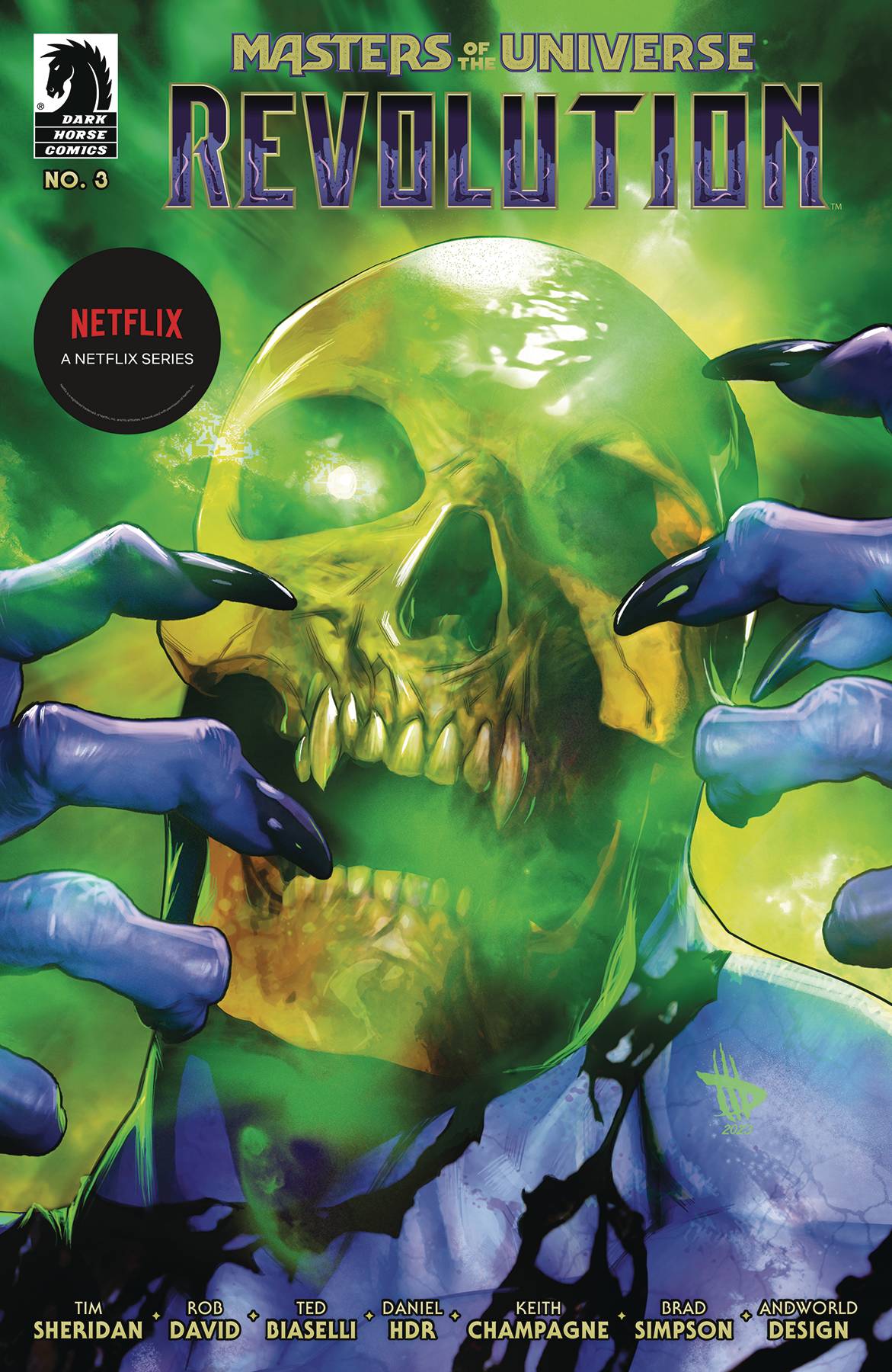 MASTERS OF UNIVERSE REVOLUTION #3 COVER A WILKINS