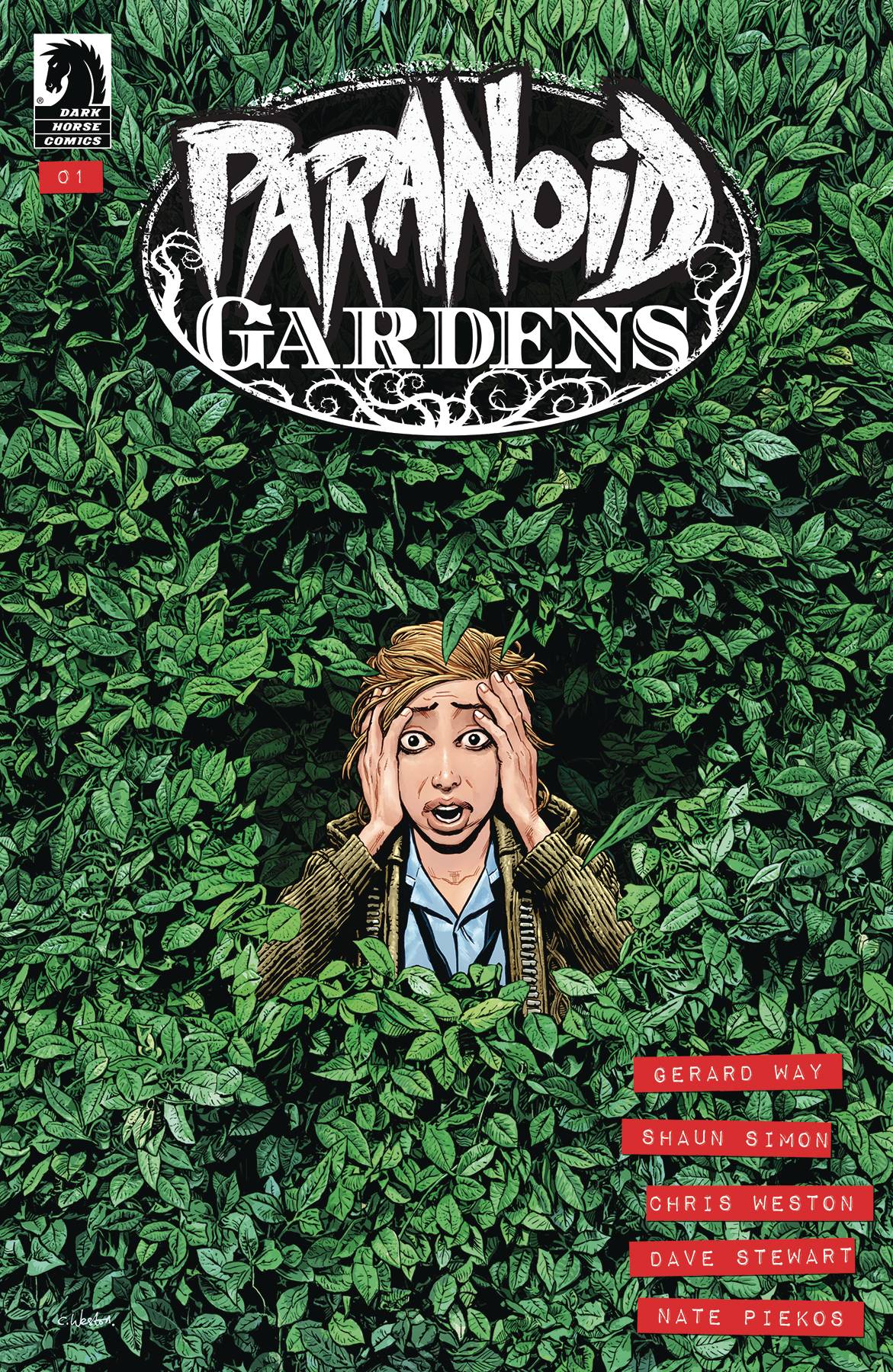 PARANOID GARDENS #1 COVER A WESTON