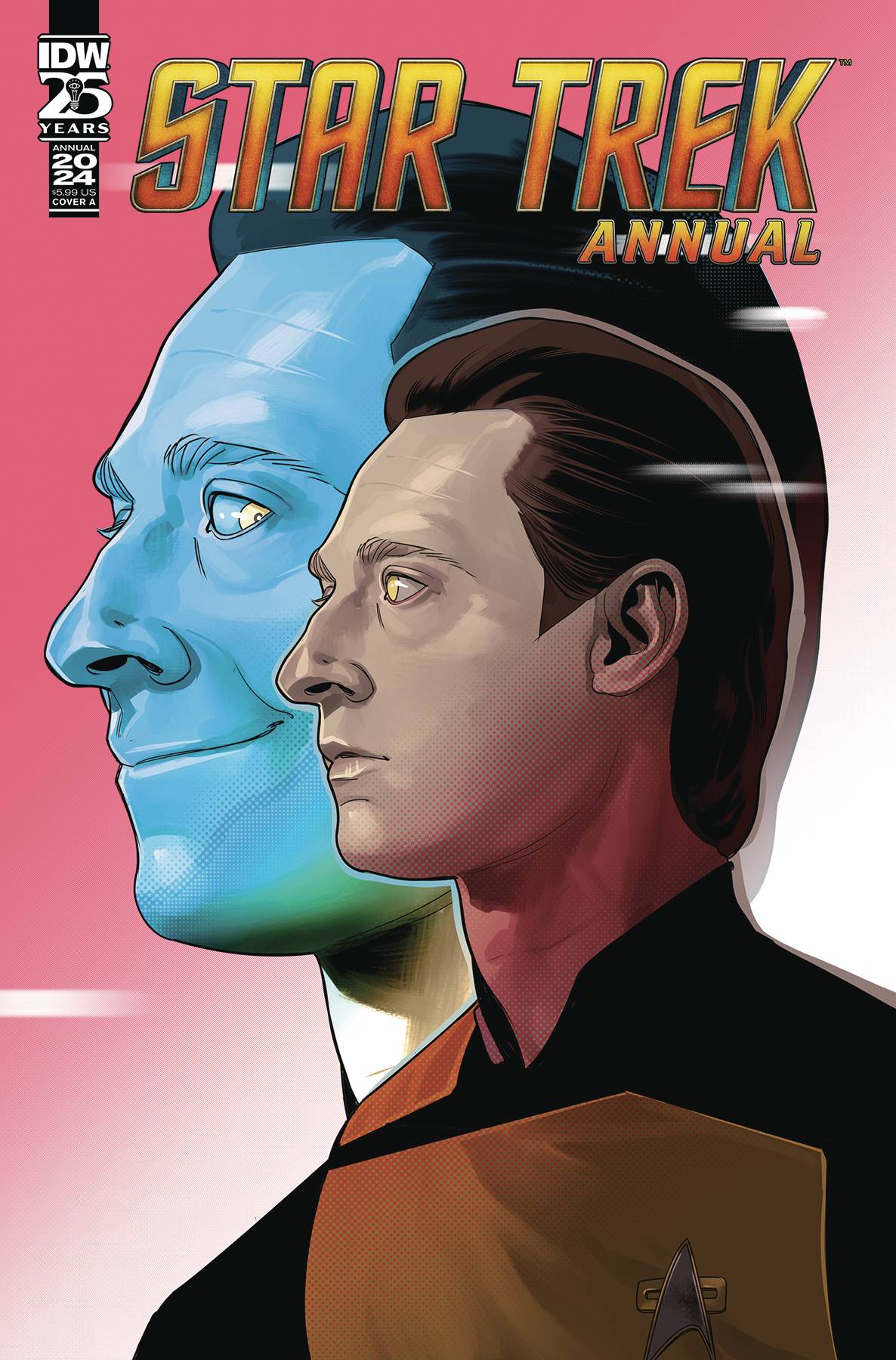 STAR TREK ANNUAL 2024 #1 COVER A STOTT
