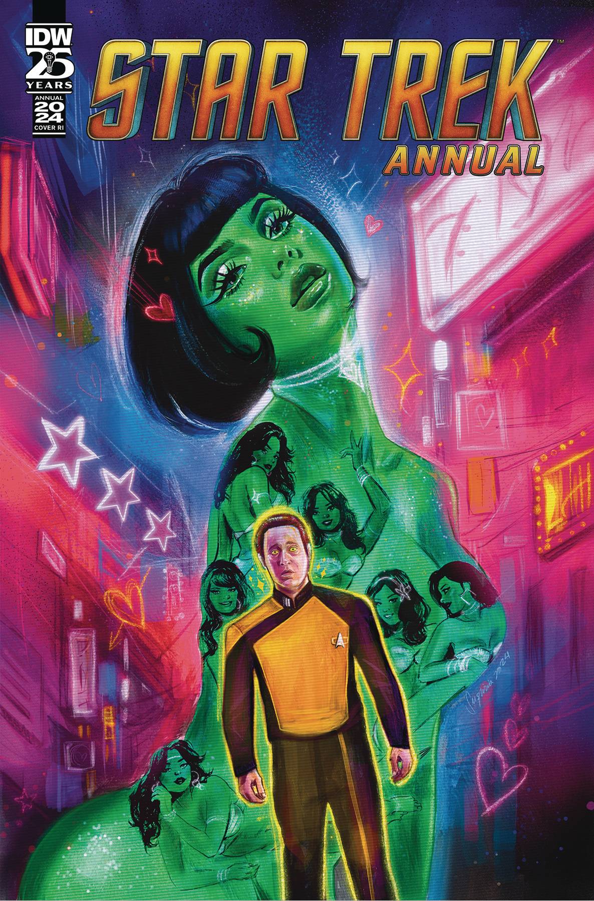 STAR TREK ANNUAL 2024 #1 1:10 VILCHEZ VARIANT