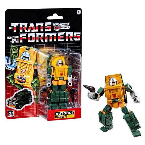 TRANSFORMERS G1 RETRO BRAWN ACTION FIGURE