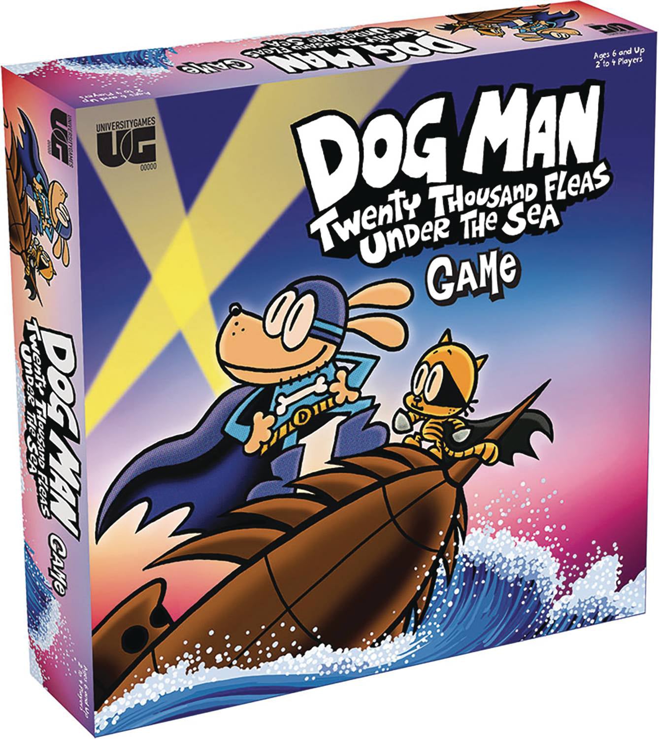 DOG MAN 20,000 FLEAS UNDER THE SEA GAME