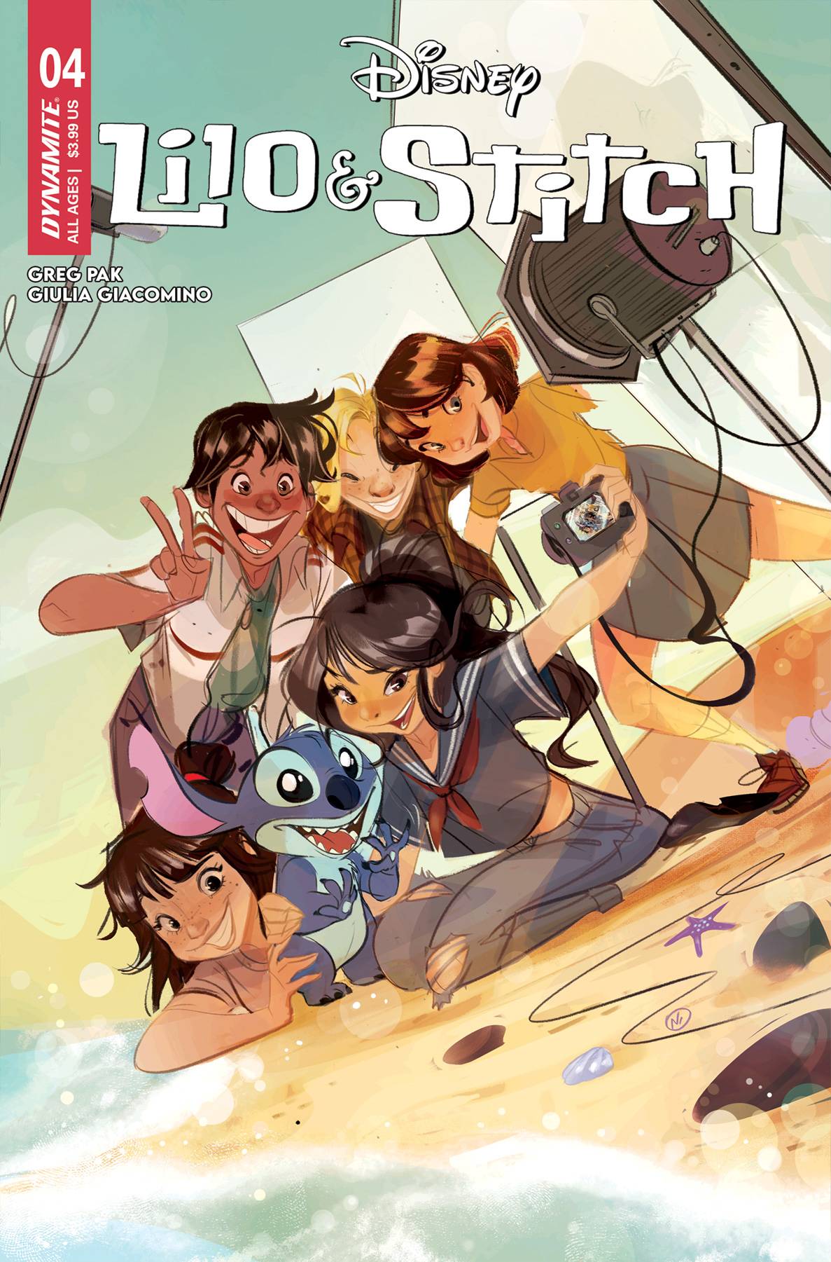 LILO & STITCH #4 COVER A BALDARI – Peebles Comics & Games