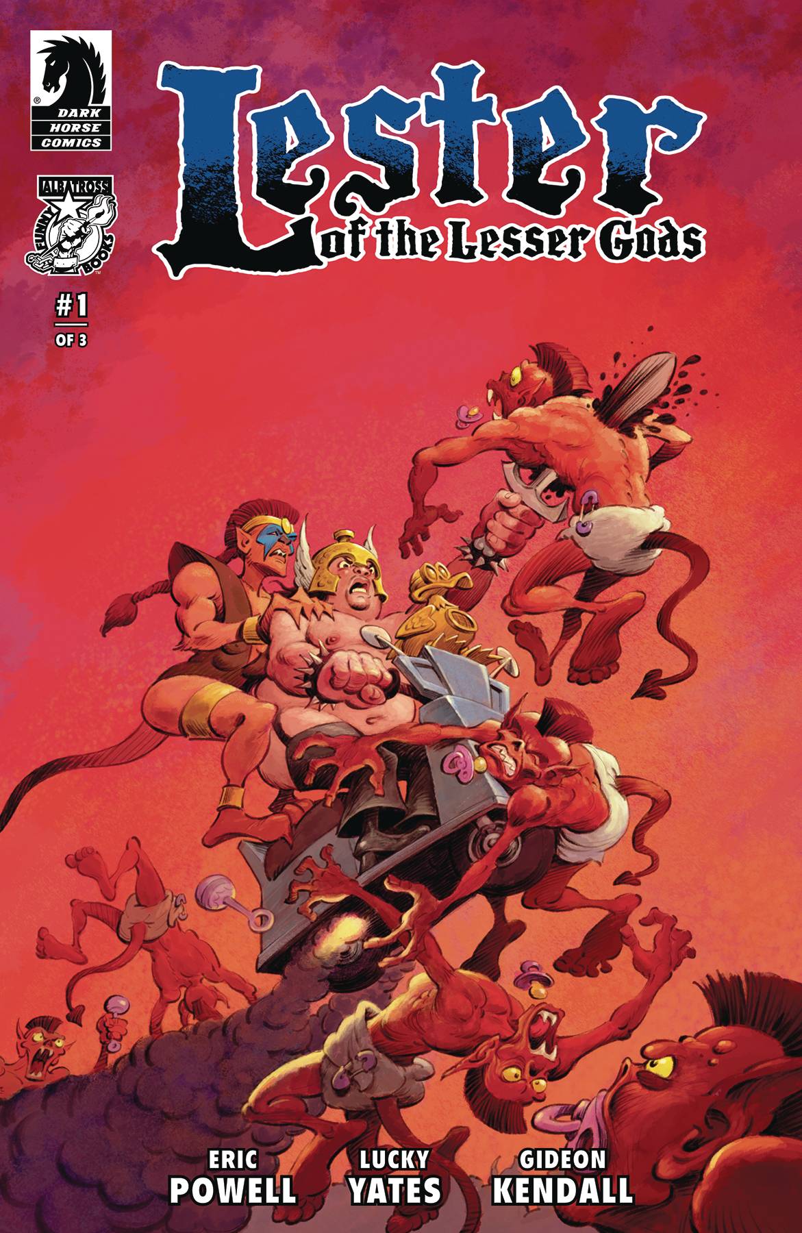 LESTER OF LESSER GODS #1 COVER A KENDALL (MR)