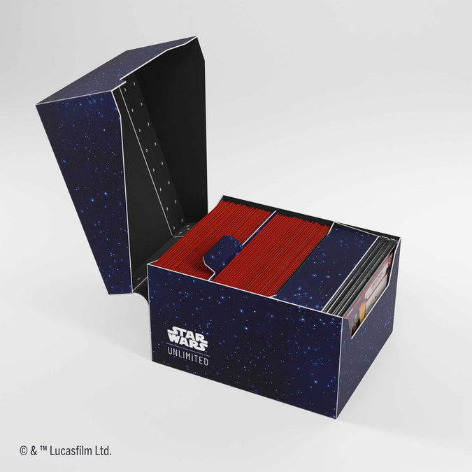 GAMEGENIC STAR WARS: UNLIMITED TWIN SUN SOFT CRATE - CARD BACK BLUE