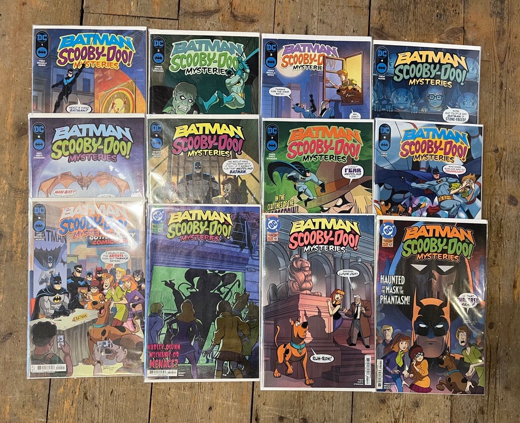 PRE-OWNED FULL SET BATMAN SCOOBY DOO MYSTERIES #1 TO #12 (2024)