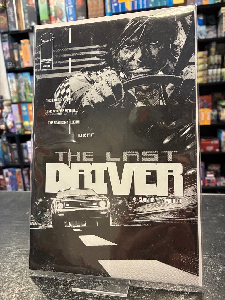 THE LAST DRIVER IMAGE RETAILER ASHCAN