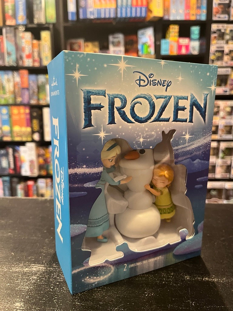STORIED MOMENTS FROZEN 2PK CHRISTMAS ORNAMENTS