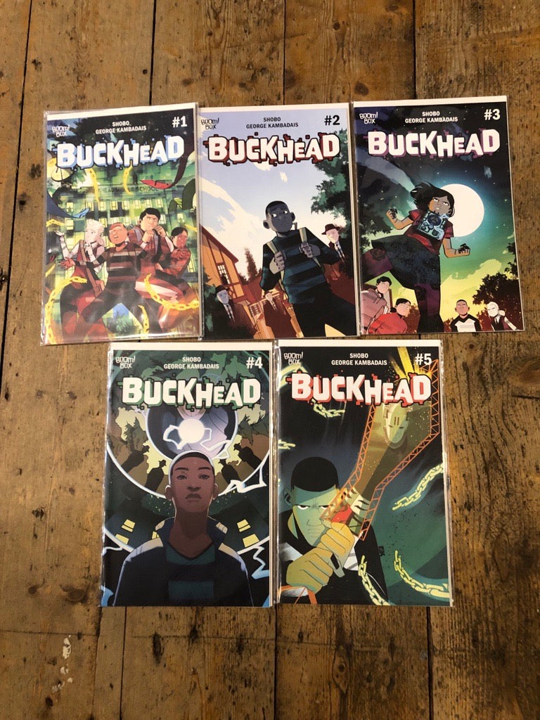 PRE-OWNED BUCKHEAD FULL SET ISSUES #1/#2/#3/#4/#5