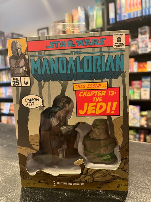 STORIED MOMENTS STAR WARS 2PK CHRISTMAS ORNAMENTS