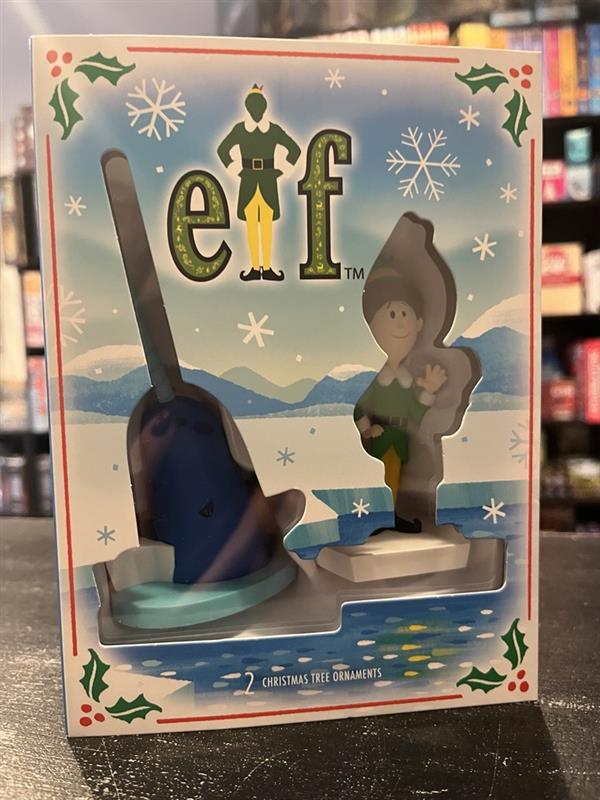 STORIED MOMENTS ELF 2PK ORNAMENT