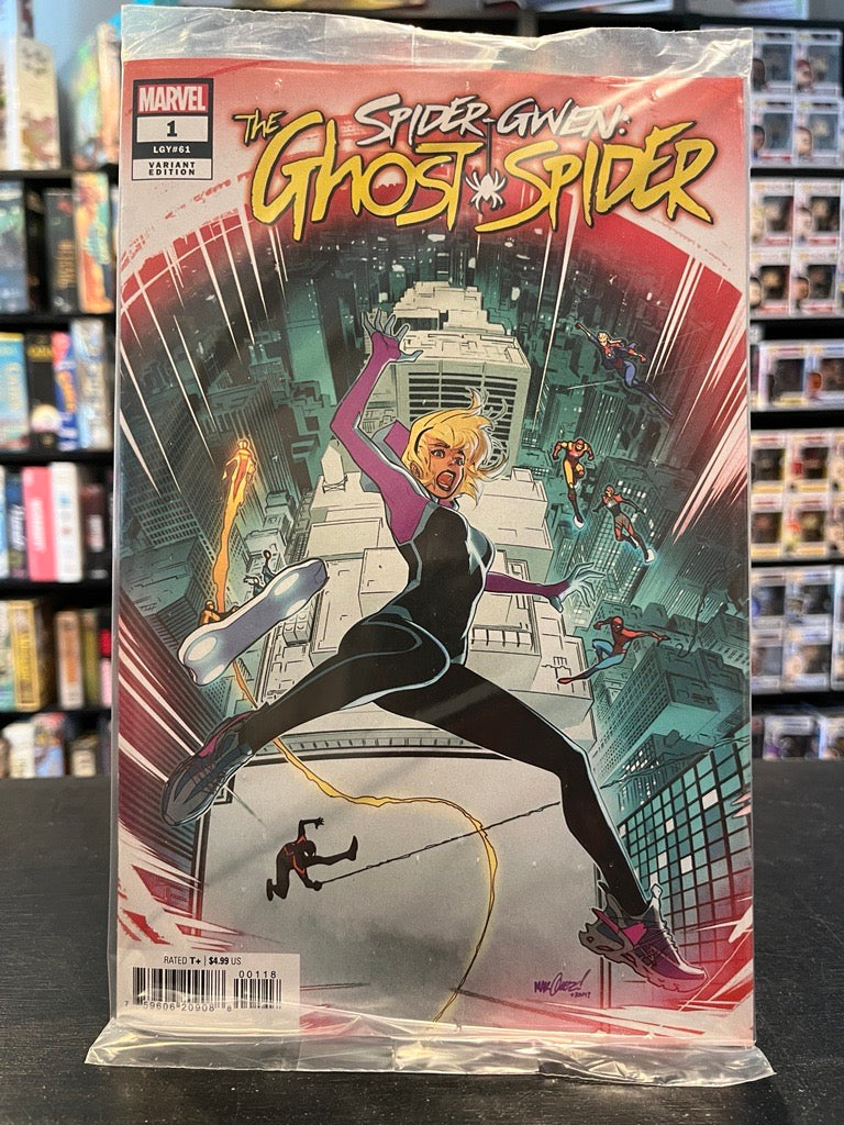 SPIDER-GWEN GHOST SPIDER #1 2024 RETAILER SURPRISE VARIANT IN POLYBAG