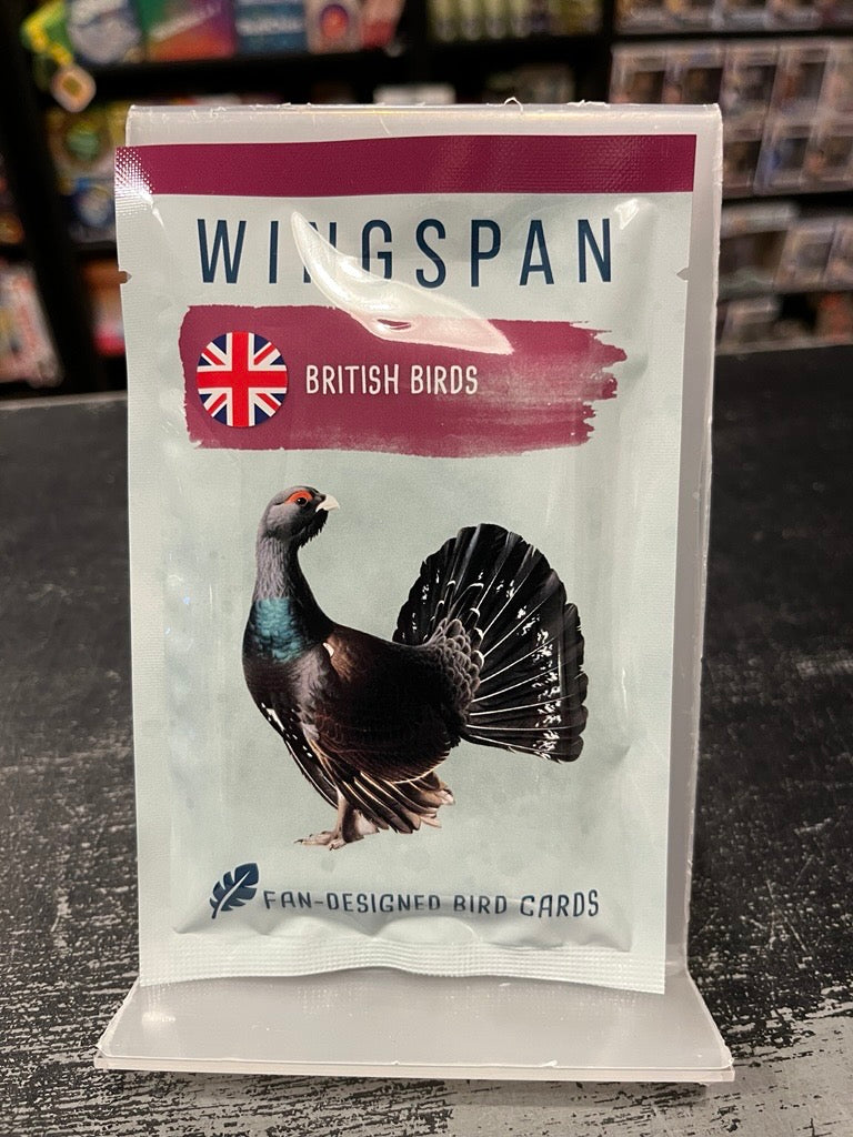 WINGSPAN FAN DESIGNED CARD PACKS - FULL SEALED SET OF ALL SIX DESIGNS
