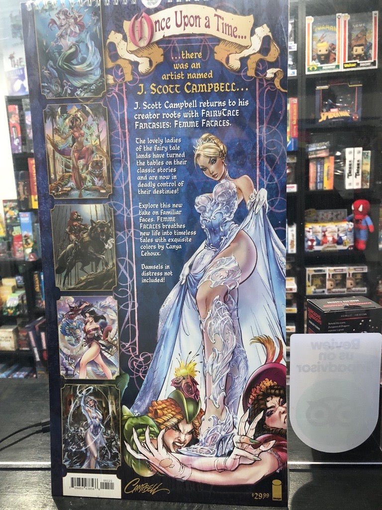J SCOTT CAMPBELLS FAIRYTALE FANTASIES 2024 CALENDAR COLLECTORS LIGHT EDITION