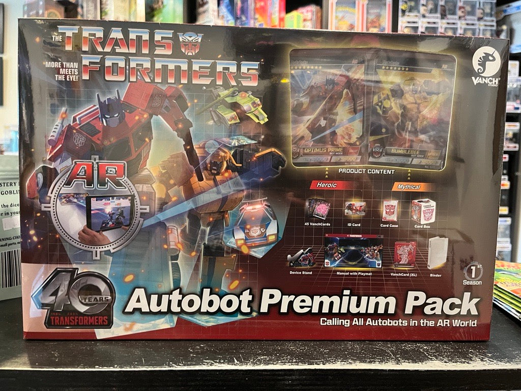 TRANSFORMERS S1 AR VANCH TCG AUTOBOT PREM PACK Peebles Comics & Games TRANSFORMERS S1 AR VANCH TCG AUTOBOT PREM PACK Peebles Comics & Games