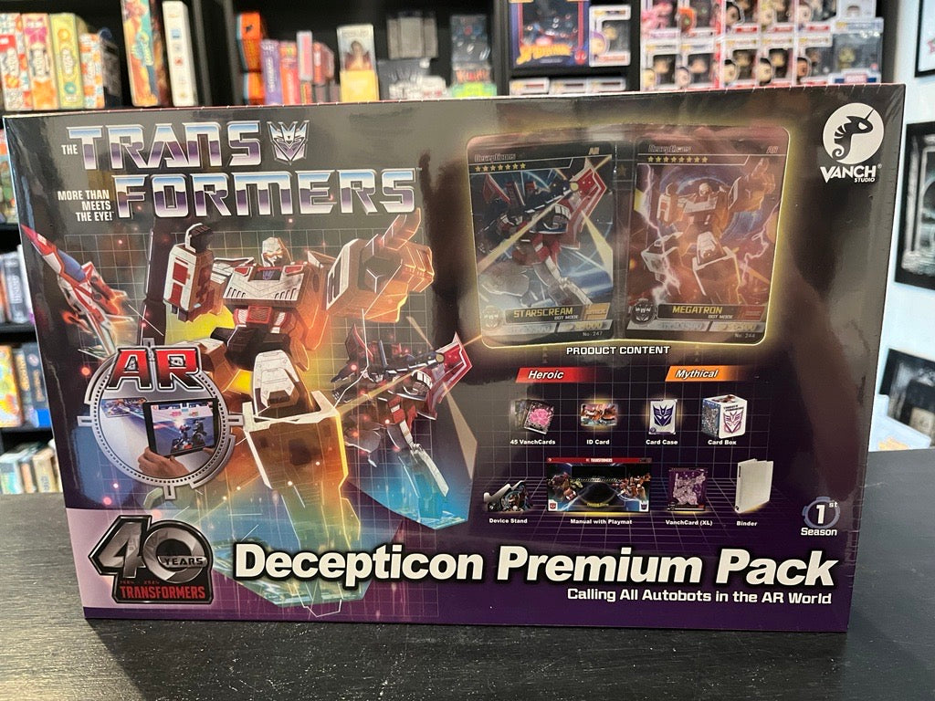 TRANSFORMERS S1 AR VANCH TCG DECEPTICON PREM PACK