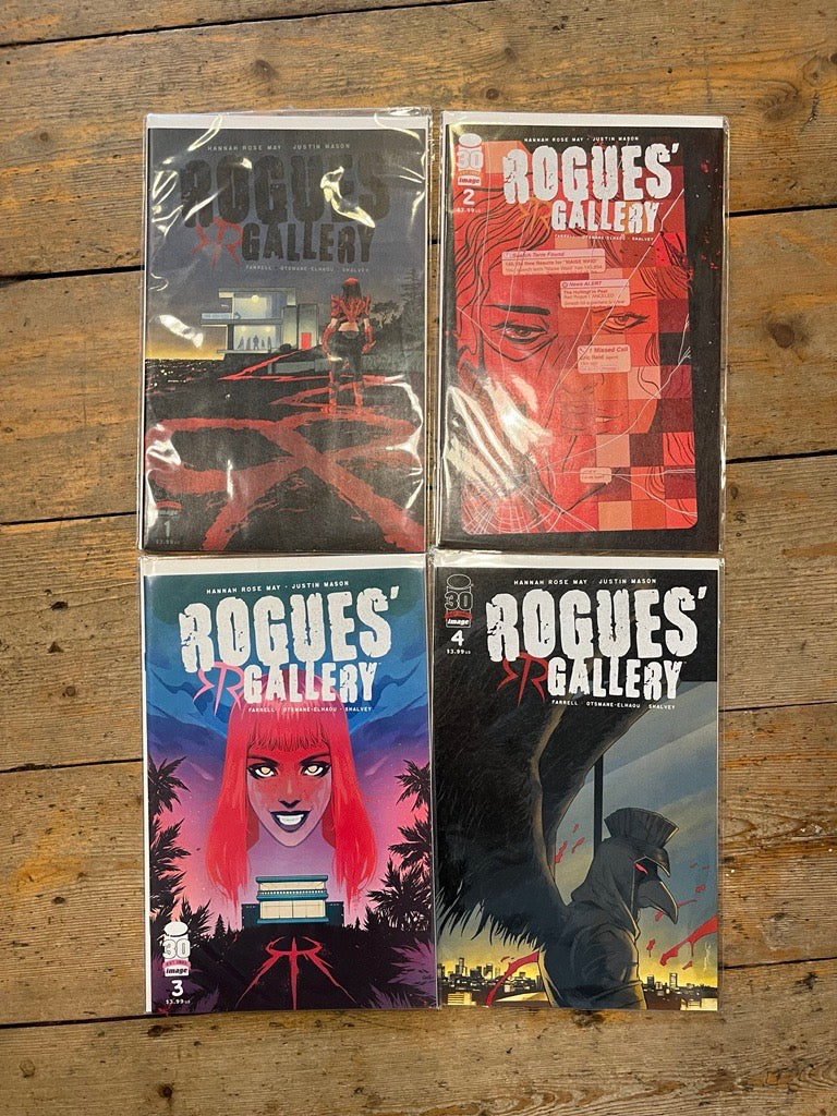 PRE-OWNED FULL SET ROGUES GALLERY #1 TO #4 IMAGE