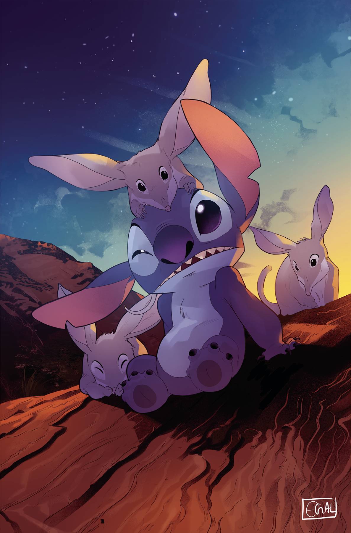 LILO & STITCH #3 GALMON VIRGIN 1:10 COVER F