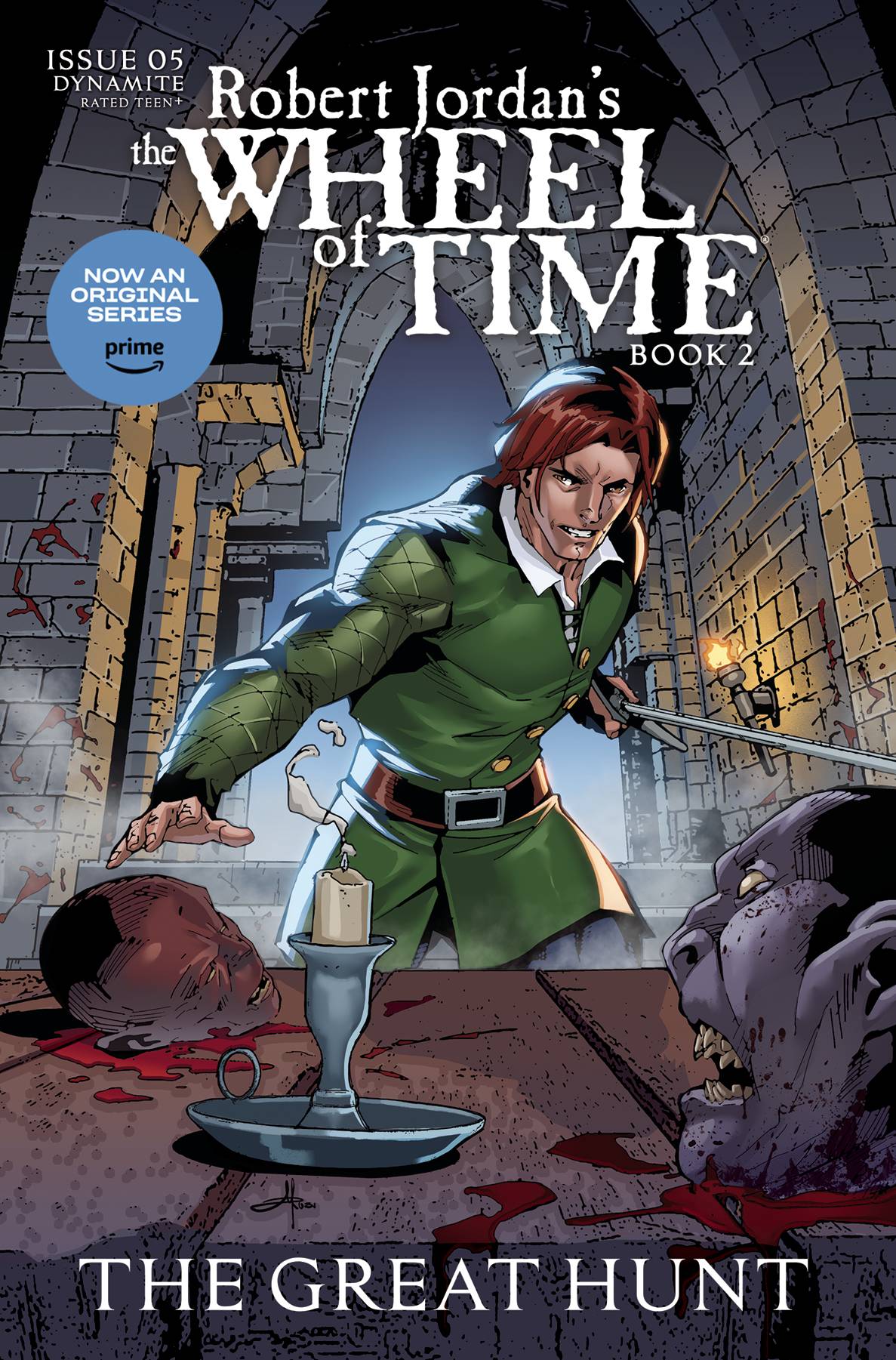WHEEL OF TIME GREAT HUNT #5 COVER A RUBI