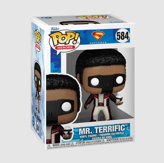 POP MOVIE SUPERMAN 2025 MR TERRIFIC FIGURE