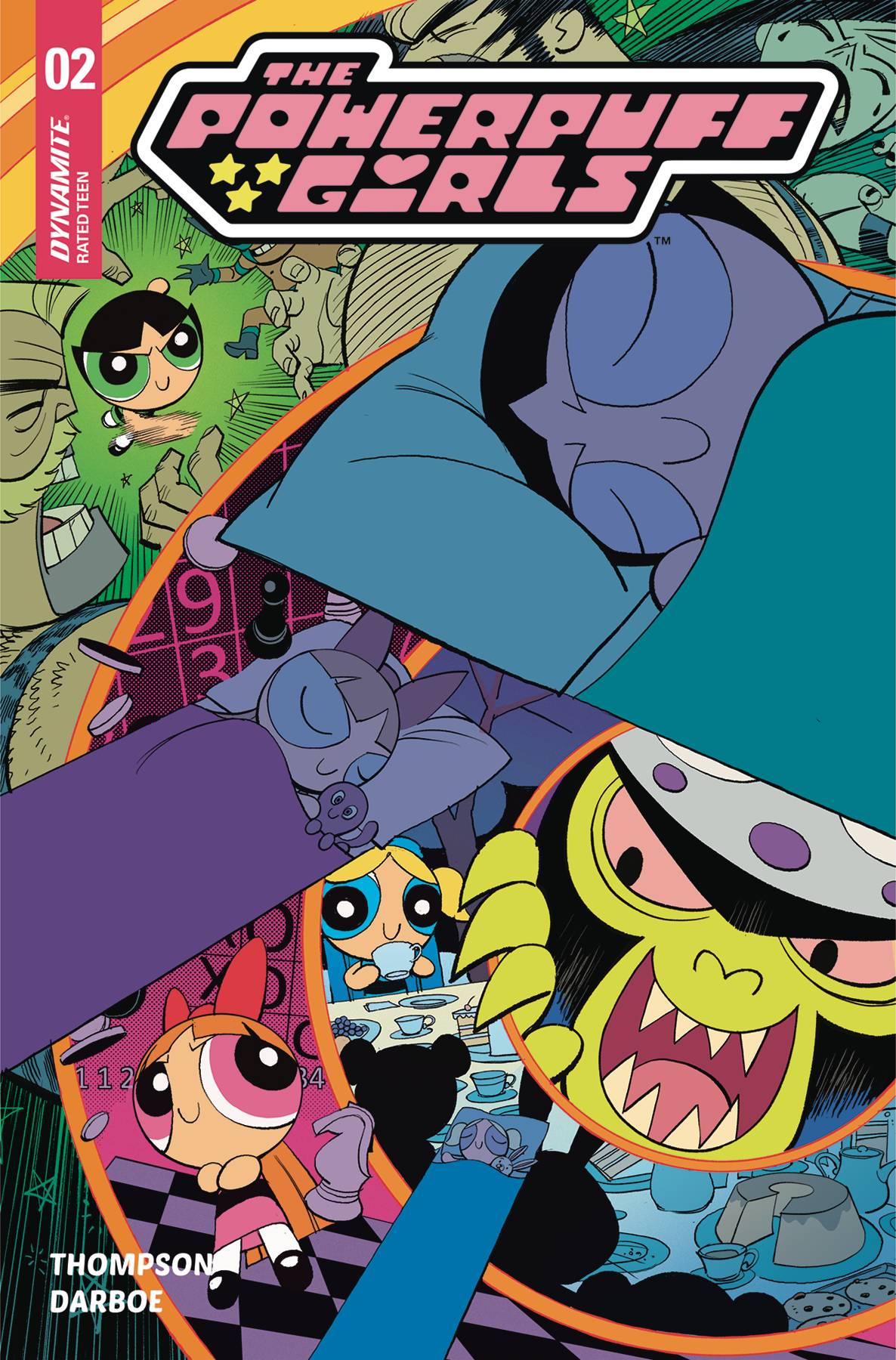 POWERPUFF GIRLS #2 COVER A ROMERO