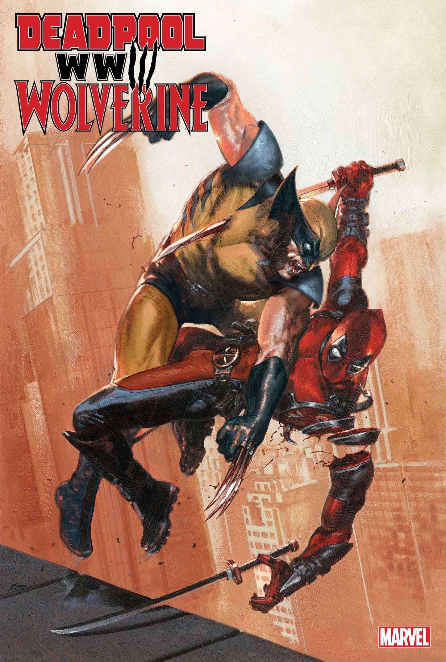 DEADPOOL WOLVERINE WWIII #1 GABRIELE DELLOTTO VARIANT