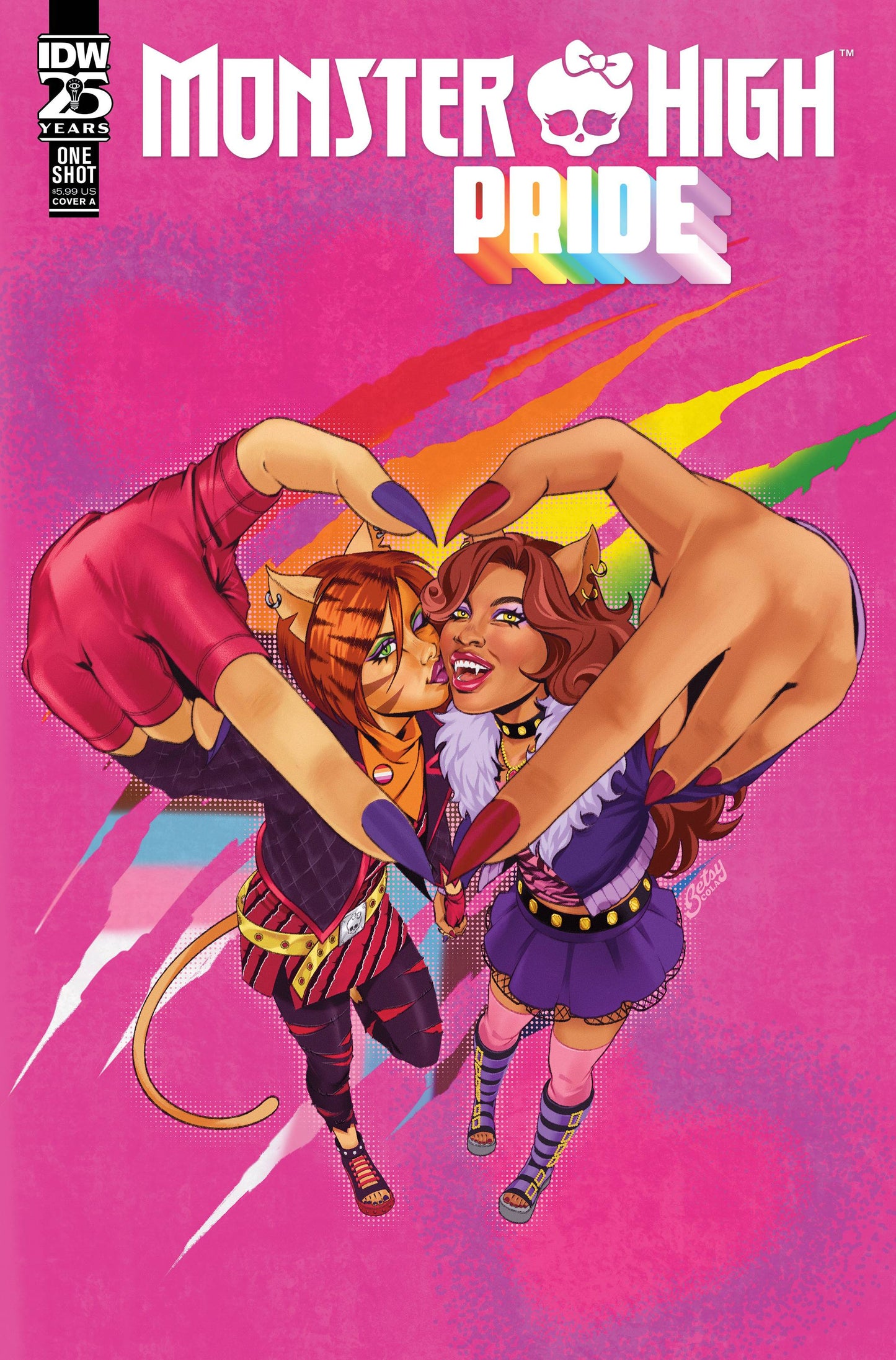 MONSTER HIGH PRIDE 2024 #1 COVER A COLA