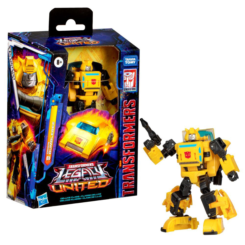 TRANSFORMERS LEGACY UNITED ORIGIN BUMBLEBEE ACTION FIGURE