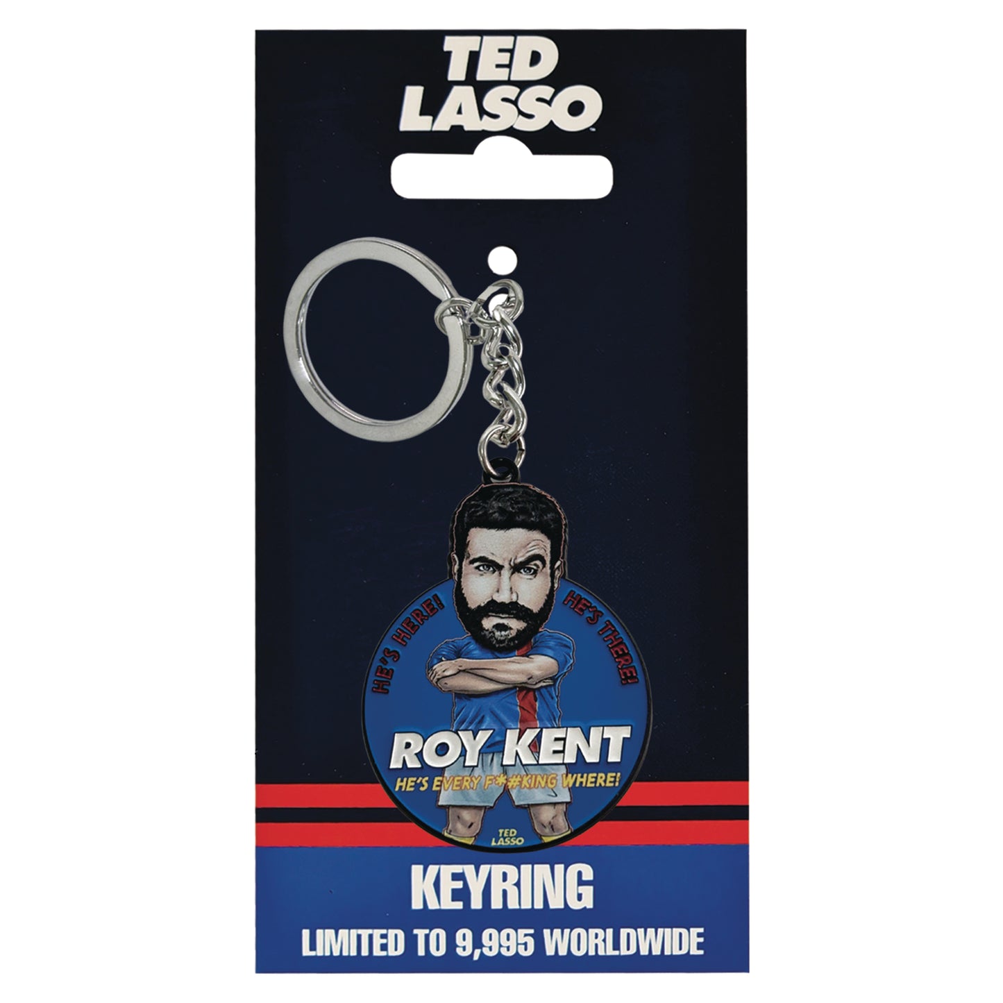 TED LASSO KEY RING -ROY KENT