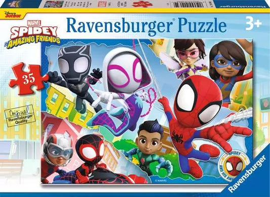 SPIDEY & HIS AMAZING FRIENDS 35PC PUZZLE