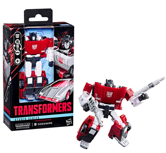 TRANSFORMERS STUDIO SERIES DEVASTATION DLX SIDESWIPE ACTION FIGURE