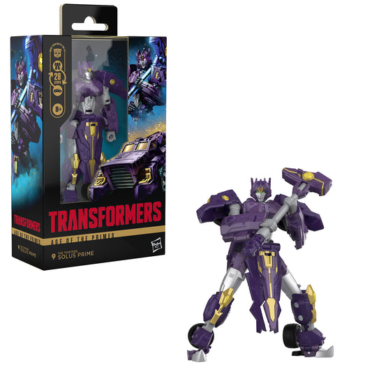TRANSFORMERS AOP DLX SOLUS PRIME ACTION FIGURE
