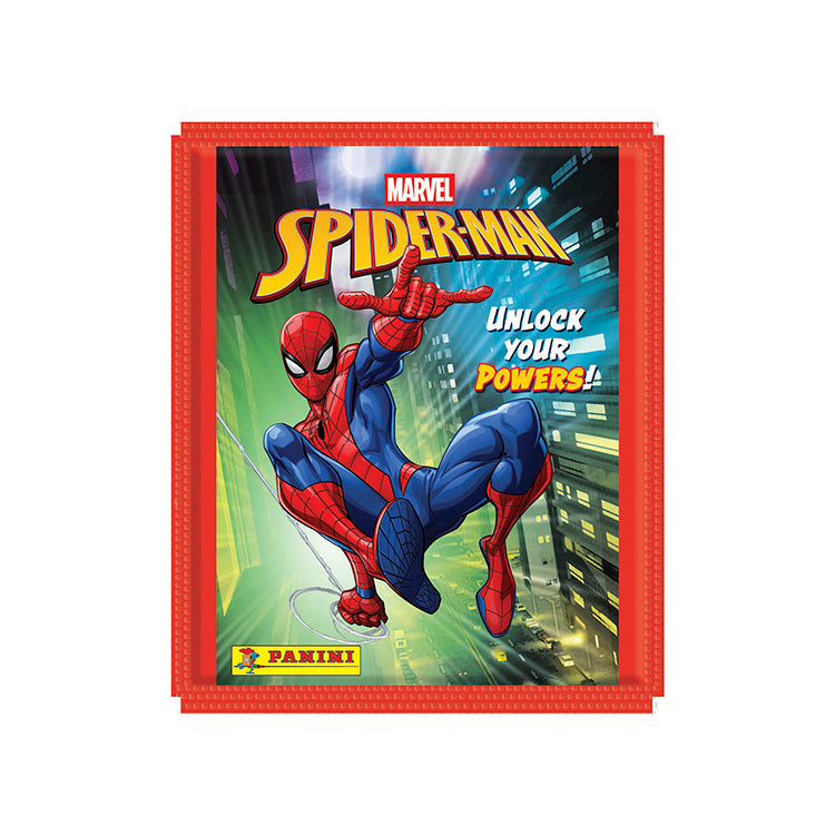 SPIDER-MAN UNLOCK YOUR POWERS STICKER COLLECTION - SINGLE STICKER PACK