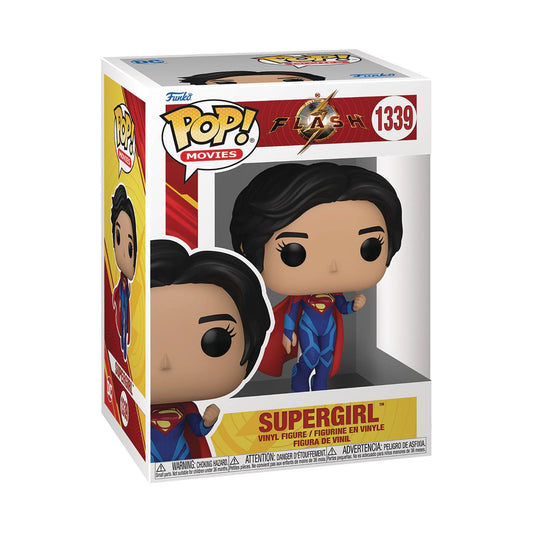 POP MOVIES THE FLASH SUPERGIRL VINYL FIGURE
