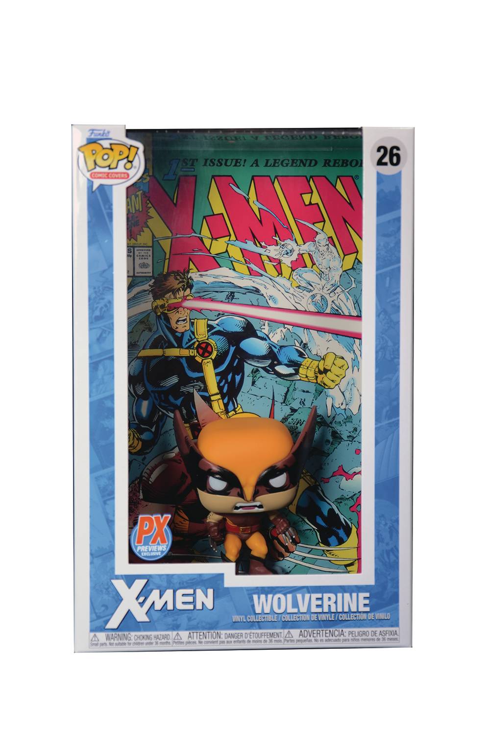 POP COMIC COVER MARVEL X-MEN COMIC 1 PX VIN FIG