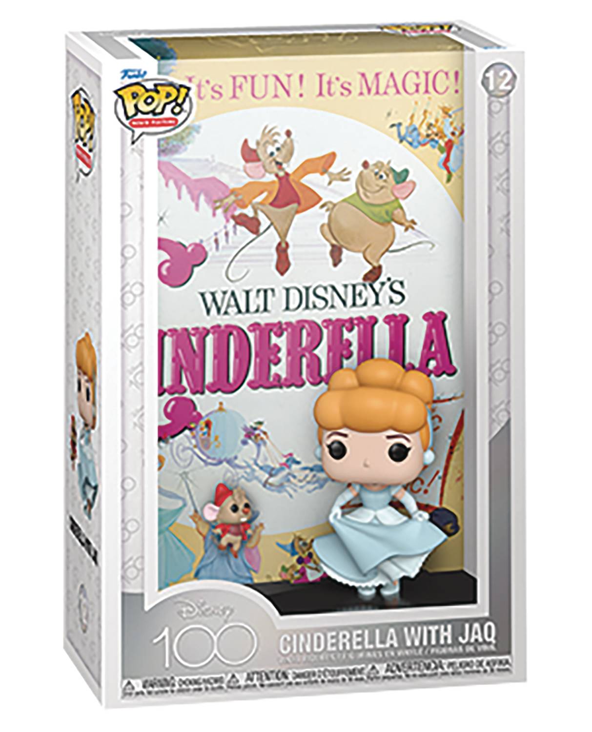 POP MOVIE POSTER DISNEY CINDERELLA VINYL FIGURE