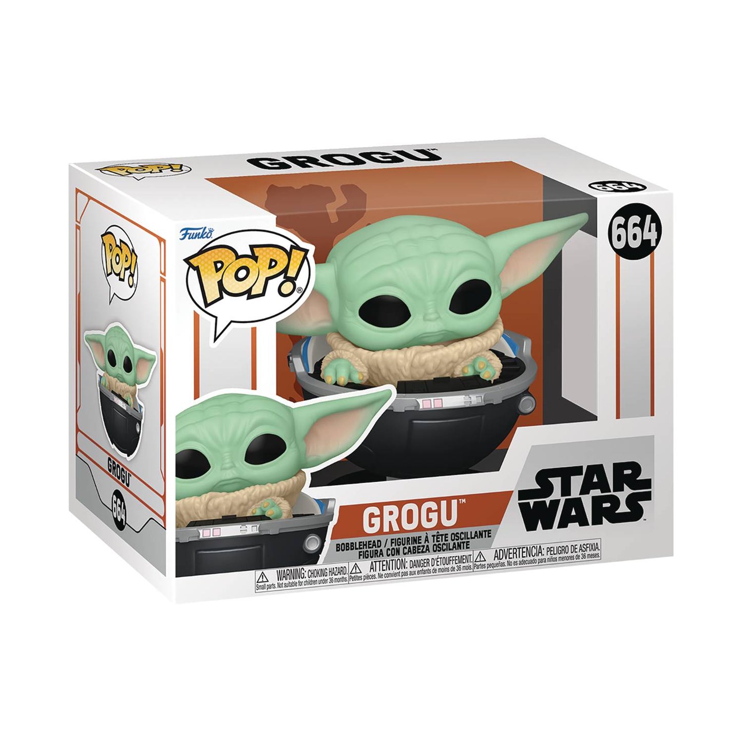 POP VINYL SW MANDALORIAN GROGU