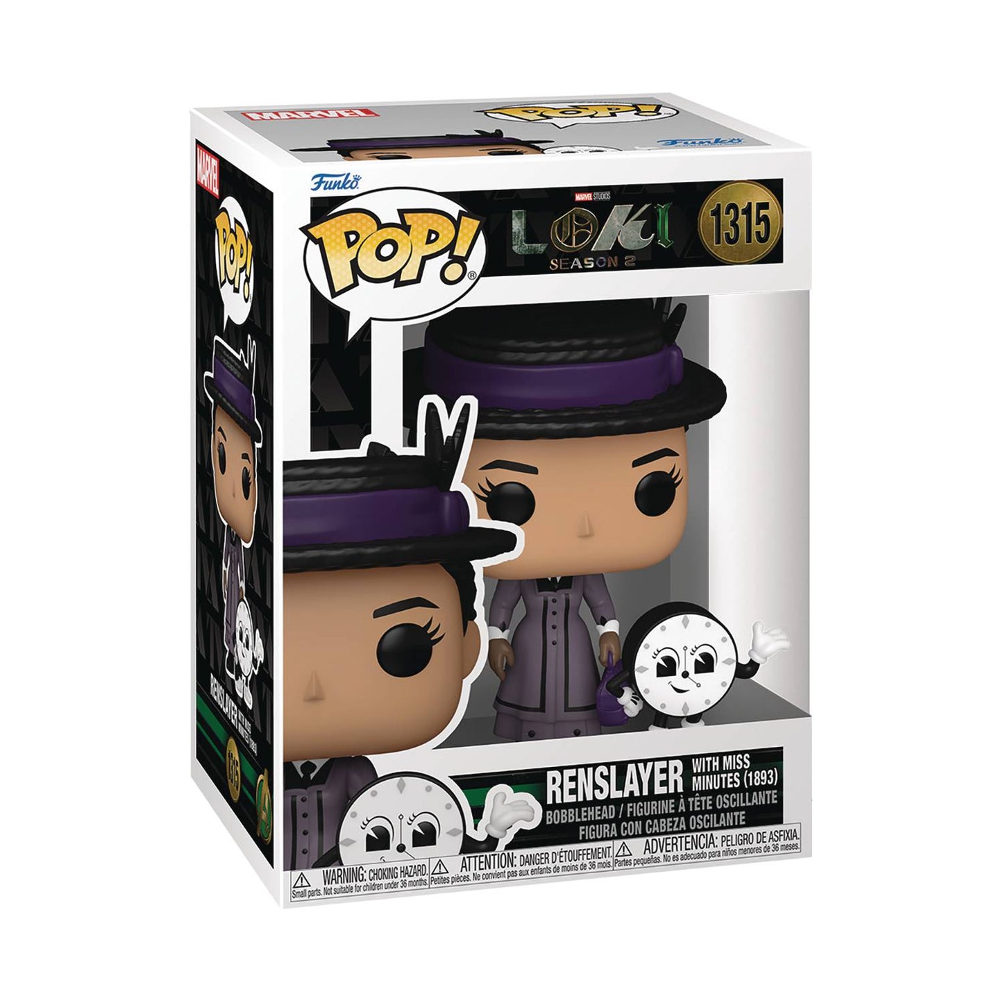 POP LOKI RENSLAYER W MISS MINUTES VINYL FIGURE