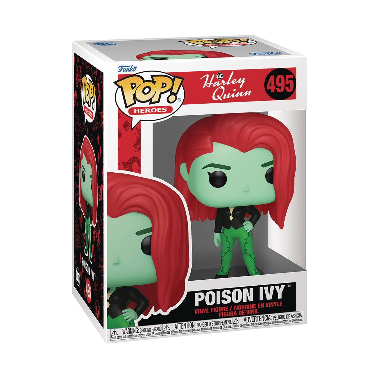 POP HEROES HQAS POISON IVY VINYL FIGURE