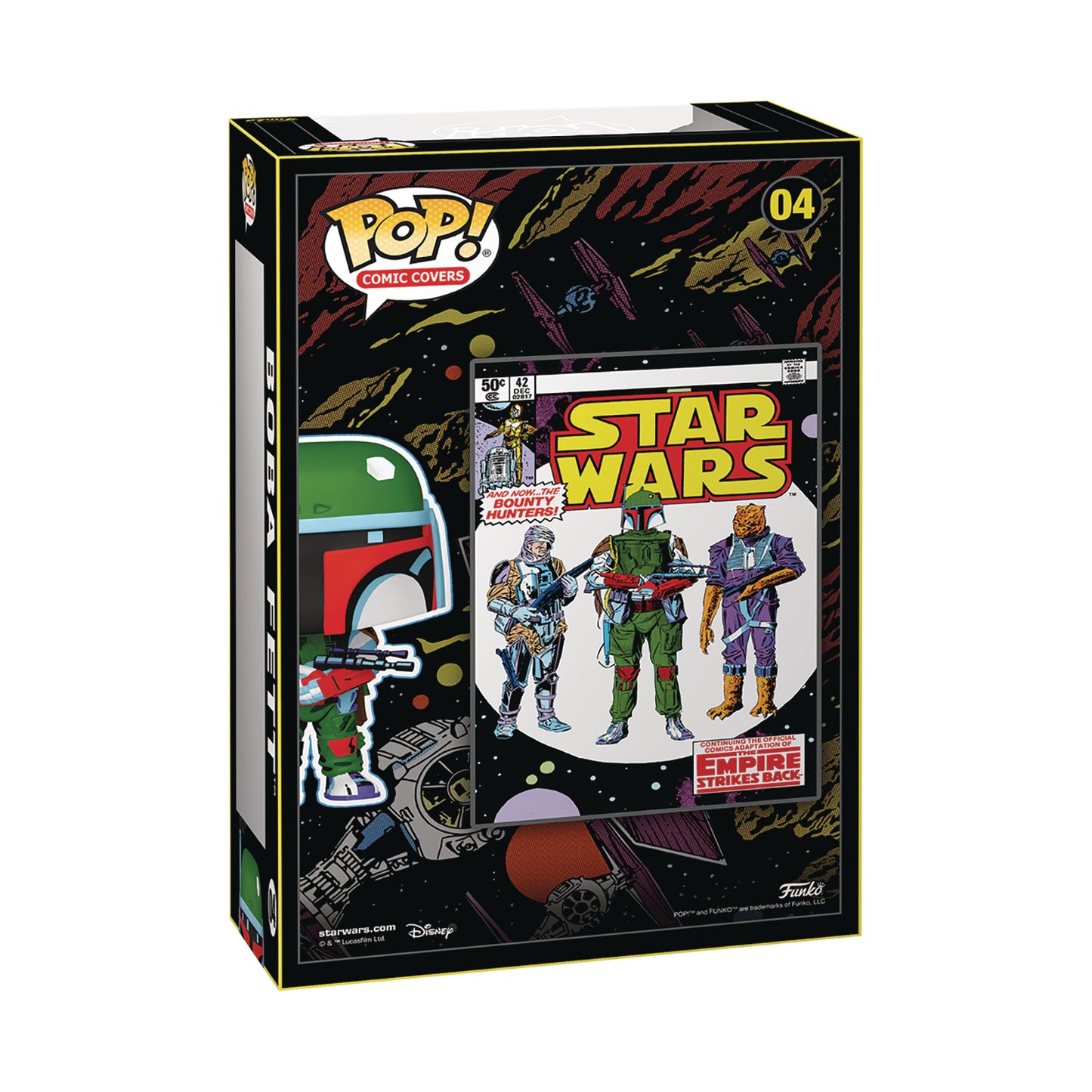 POP COMIC COVER STAR WARS BOBA FETT VINYL FIGURE