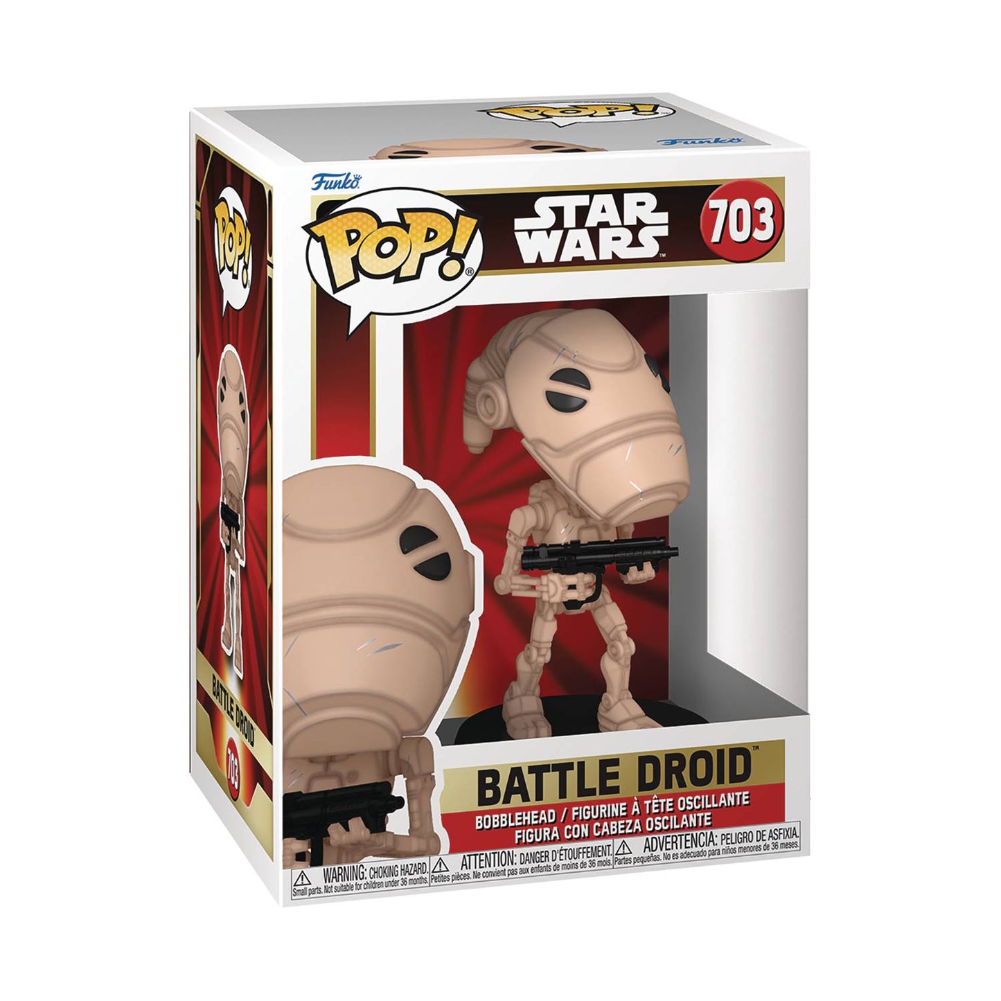 POP STAR WARS STAR WARS BATTLE DROID VINYL FIGURE