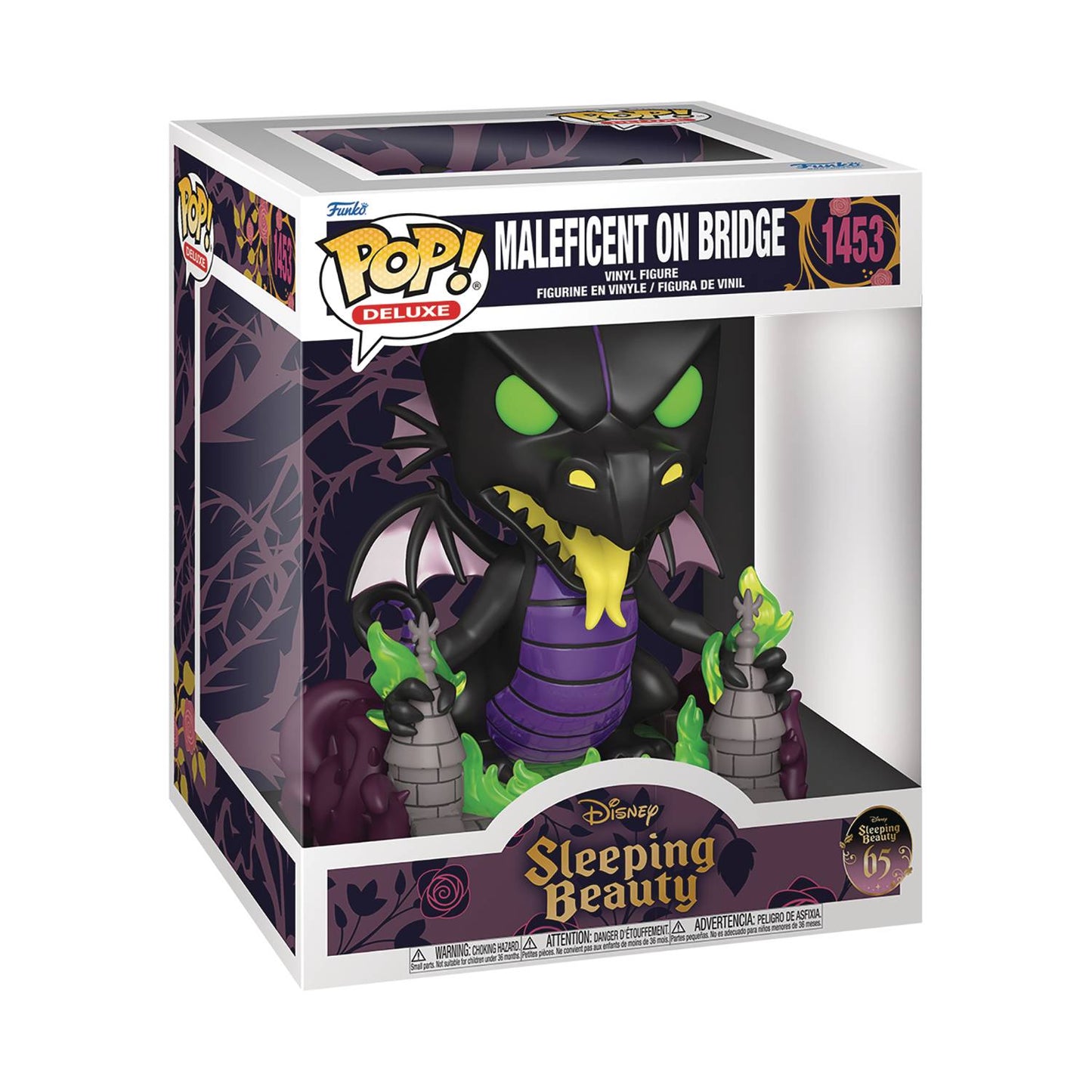 POP DELUXE MALEFICENT ON BRIDGE VINYL FIGURE