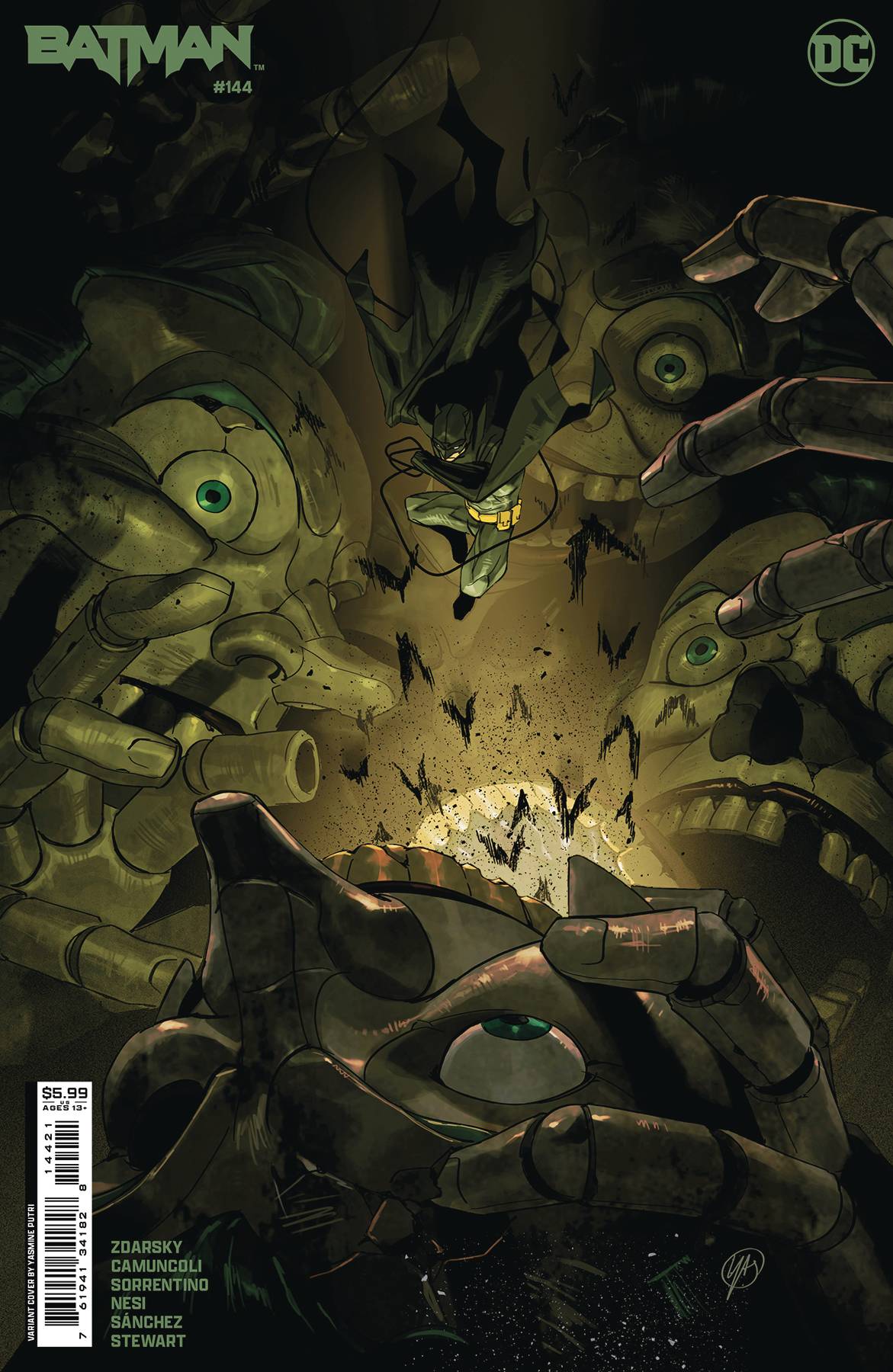 BATMAN #144 CVR B YASMINE PUTRI CARD STOCK VAR