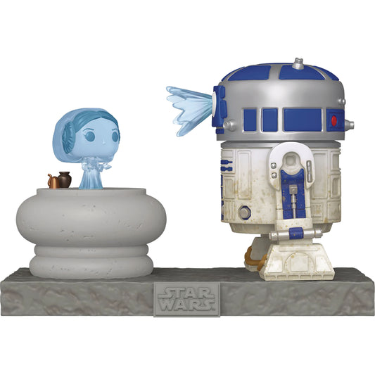 POP DELUXE STAR WARS R2D2 WITH LEIA