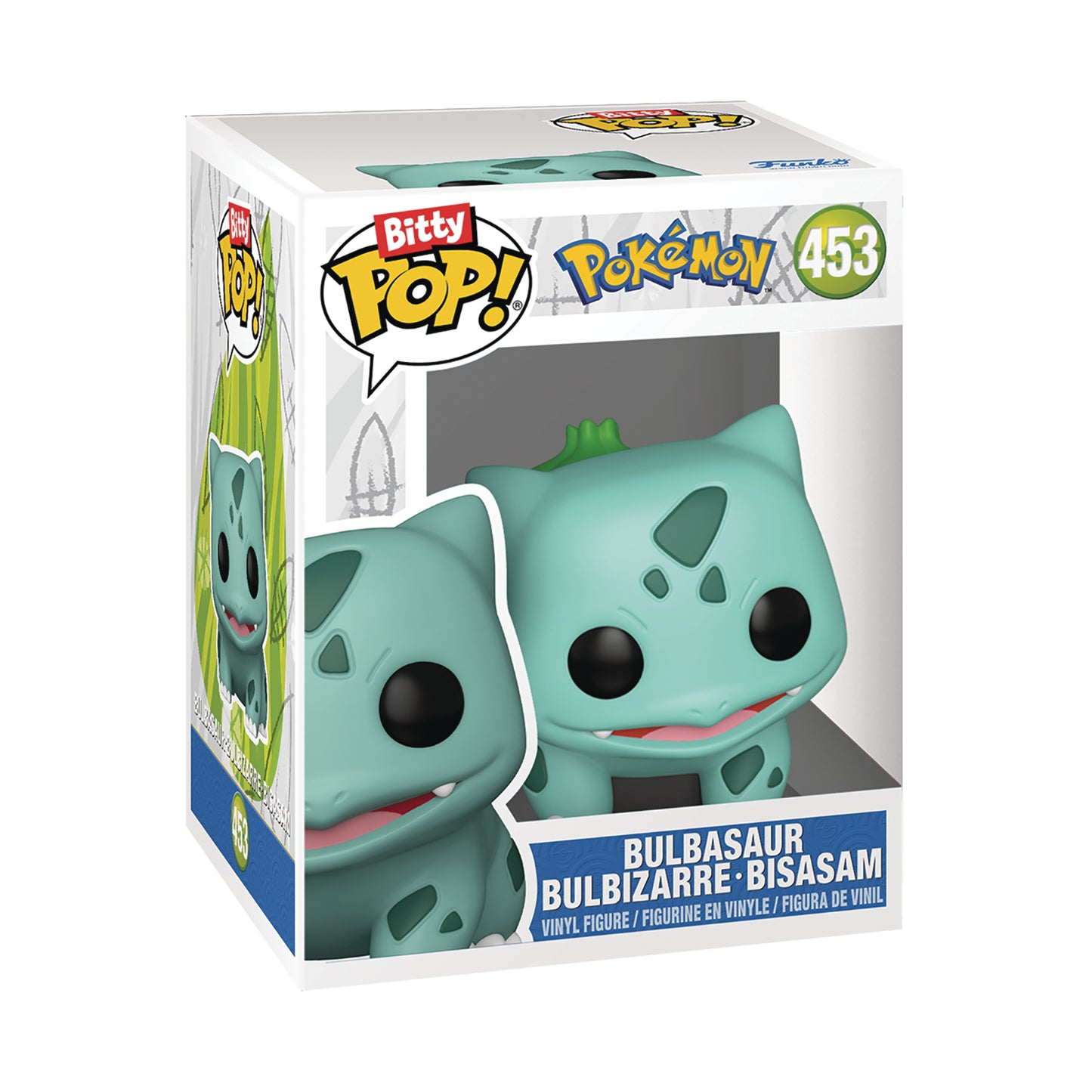 BITTY POP POKEMON BULBASAUR 4 PACK
