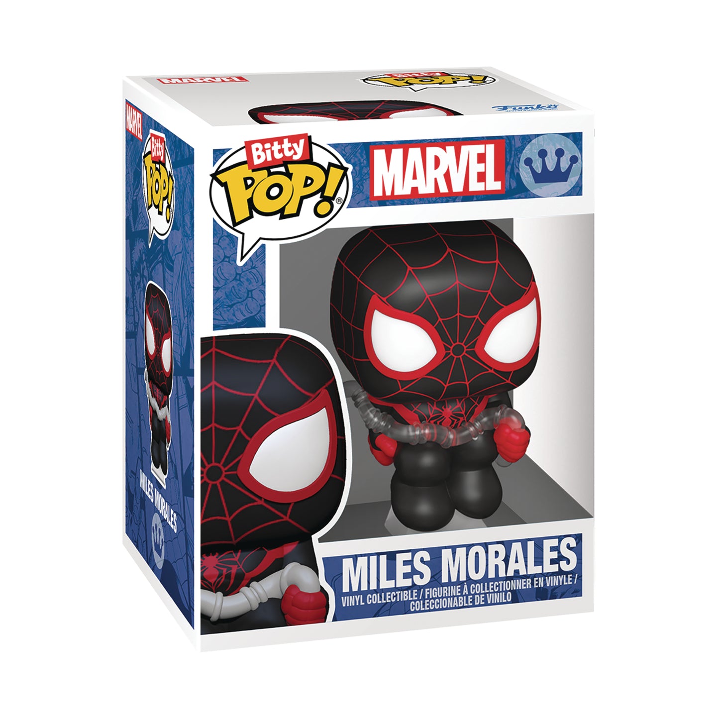 BITTY POP SPIDER-MAN MILES MORALES 4 PACK
