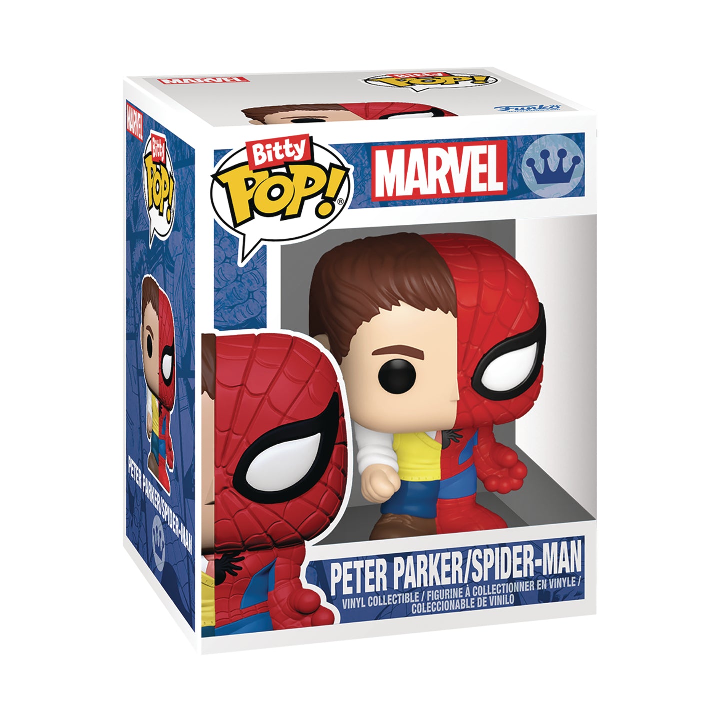 BITTY POP SPIDER-MAN PARKER SPLIT 4 PACK