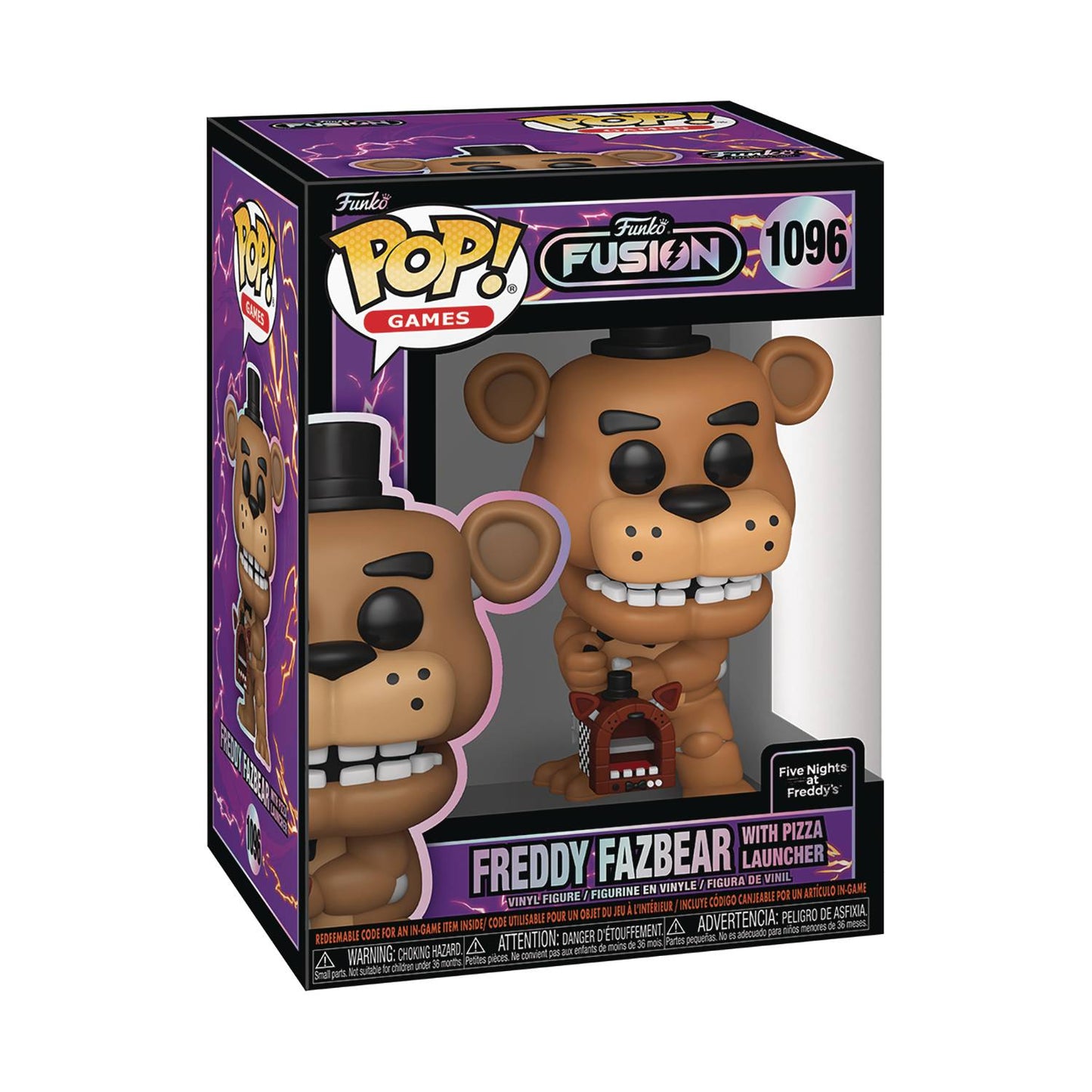 POP GAMES FUNKO FUSION S3 FRIDAY NIGHT AT FREDDYS FREDDY WITH CH FIGURE